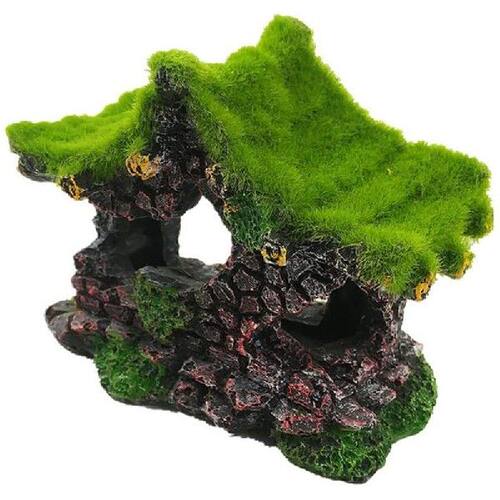 极速Aquarium Decomration House Resin Hollow Hiding House, Be