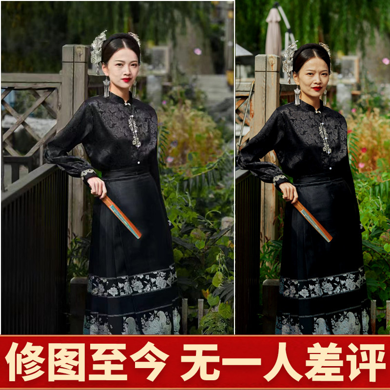 古风照精修ps修图旅拍照古装照写真专业p图婚纱批图精修照片后期图片