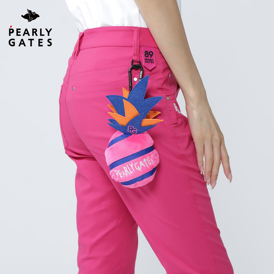 PearlyGates高尔夫男女新款PG卡通菠萝百搭时尚轻便收纳小包