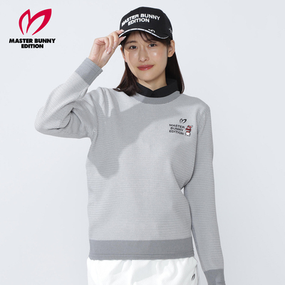 Master Bunny Edition高尔夫女装MBE秋冬新款女士圆领毛衣针织衫