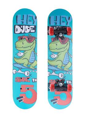 新品滑板skateboard初学者2-13岁儿童学生青少年V活力板入门双翘