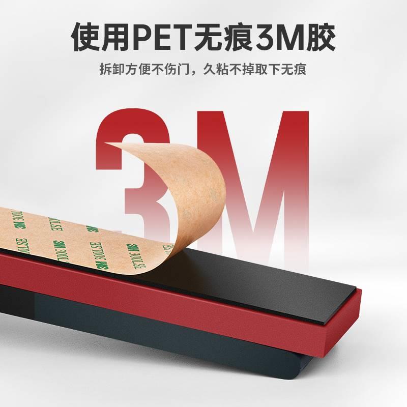 极速矽胶门阻门挡免打孔阻门器防撞堵门顶门塞防夹W手防风门挡门