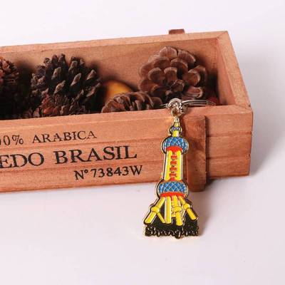 极速Chinese souvenir China beiBjing panda keychain keyring