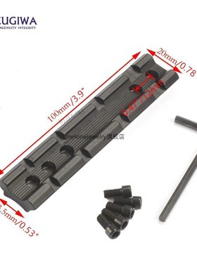 极速Scope Mount 5913 Slots 20mm PicatIinny Rail Adapter mod