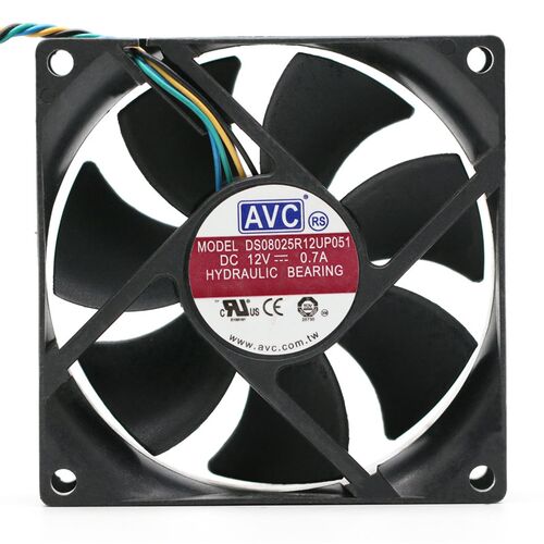 新品原装 AVC 80j25 12V 0.7A 超大风DS08025R12U CPU 静音散热风