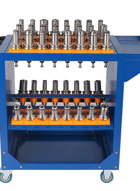 极速CNaC加工中心刀具车bt40/50刀具架刀柄架数控管理工具车车间