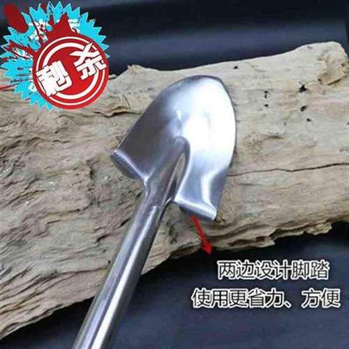 极速新款铲子大t花铁p杴园林农具邮定制铁锹铲铲园艺铁铲铲小