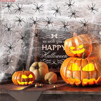 极速Halloweeen Spider Web Scary Party Scene Props White Stch
