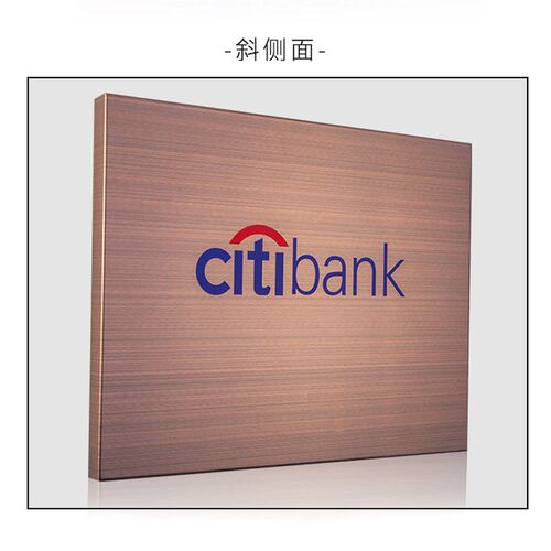 新品不锈钢钛金拉丝空白板 广告牌户E外招牌铜牌公司门牌 牌匾定