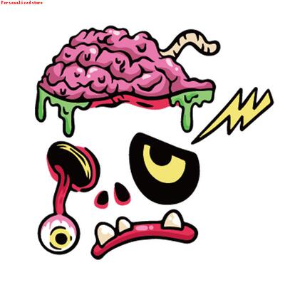 极速Halloween Expressiosn Stickers Pumpkin Decorative Sticke