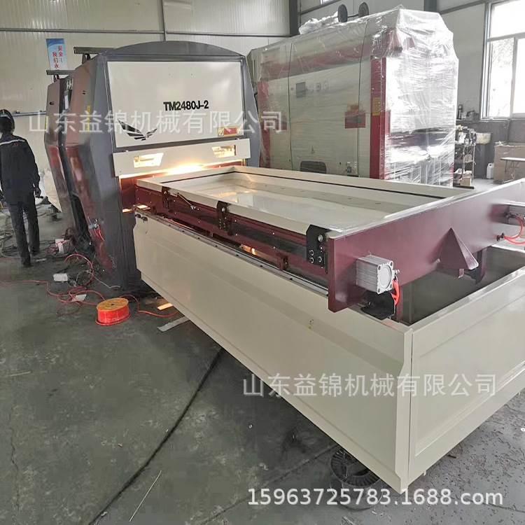 极速快速行仓门板真空覆膜机 亚克E力吸塑机全自动凹凸面异型覆膜