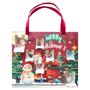 Advent Calendar Blue Days Jewel BoxS DIY Gift 极速24 Jewelry