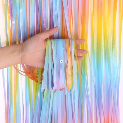 新品New Unicornk Party Rainbow Tel Party Decoration Birthday