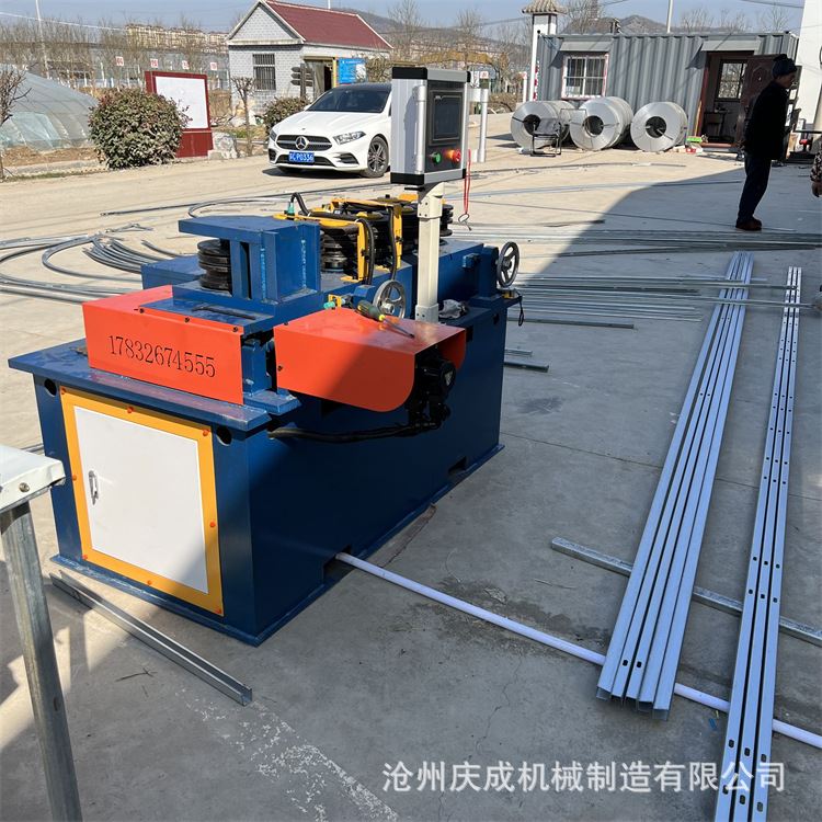 极速十一轮数控弯管机 双膜v骨架折弯机 大棚C型钢弯弧机 多角度