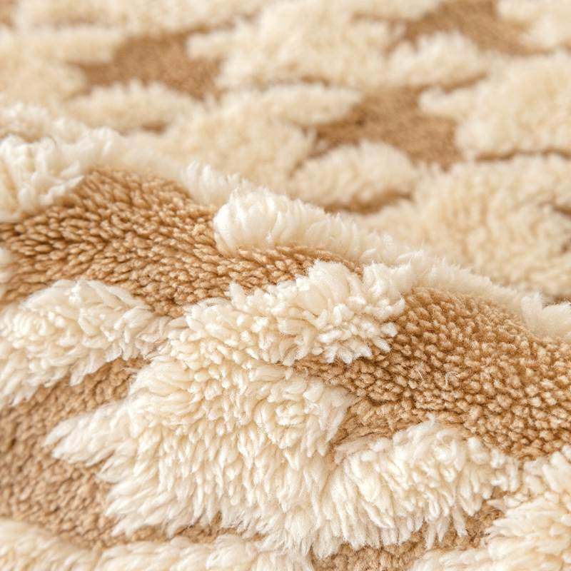 极速新款千鸟格沙发垫冬季加厚毛绒卍G能坐垫简约防滑防尘沙发套,居家布艺,沙发垫,淘宝优惠券,粉丝福利购,淘宝优惠卷