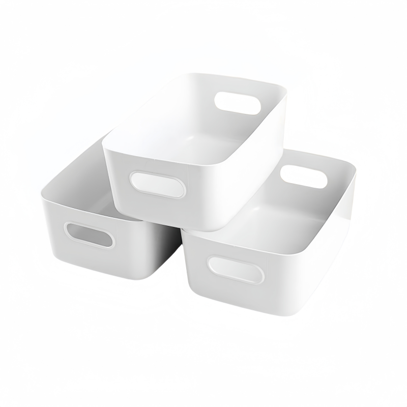 收纳盒桌面化妆品收纳杂物整理盒储物筐塑料零食家用厨房置物盒子,收纳整理,桌面收纳盒,淘宝优惠券,粉丝福利购,淘宝优惠卷