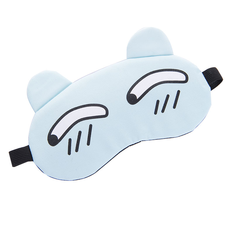 极速冰敷眼罩睡眠带冰袋卡通遮光透气H可爱男女午休睡觉冷热敷护