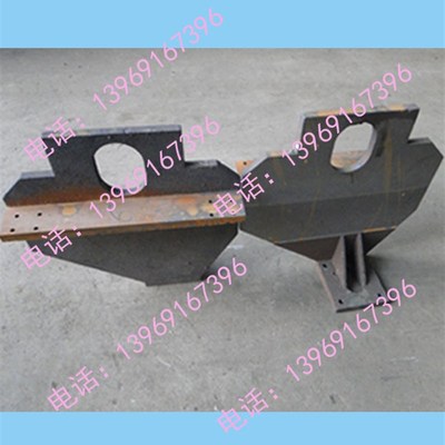 极速供应雕刻机立k柱木工机侧板铸铁焊接立柱侧板雕刻机光机配件