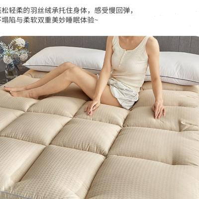 极速酒店牀垫软垫褥单人褥子牀褥家用1G.5m双人垫被W铺底加厚软垫