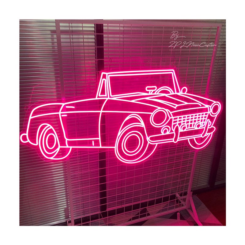 极速新款霓虹灯汽车定制造型灯创意DIY室内U装饰灯外贸加工