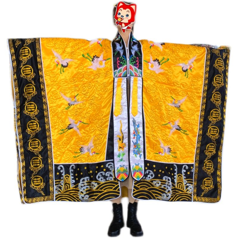 极速道家用品金丝鹤高功法衣仙鹤衣D九龙降衣百鹤衣道士服法衣道