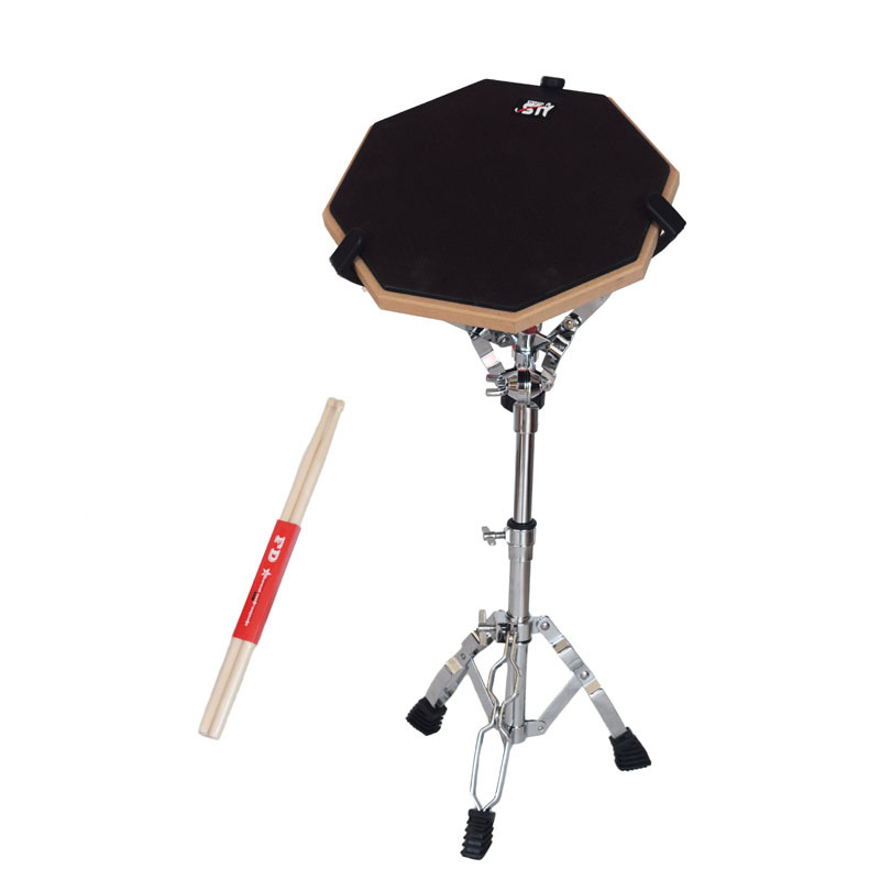 极速哑鼓垫打击板12寸架子鼓哑鼓板初学入门练P习静音打击板儿童