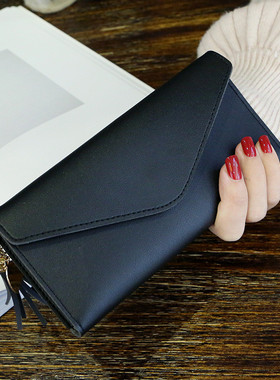 极速Long Tasseil Wallet Women Purses  Fashion Coin Purse Car