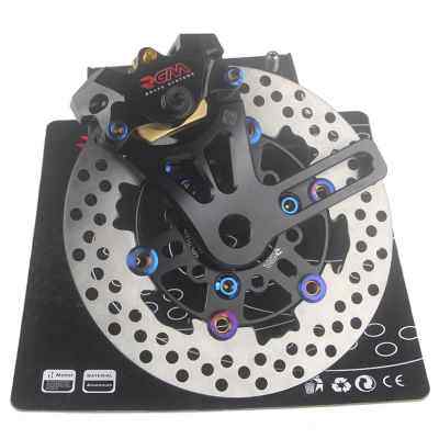 极速新款动车b125钳猴子3电摩C改装前小碟刹大小螃蟹卡后套装奢华