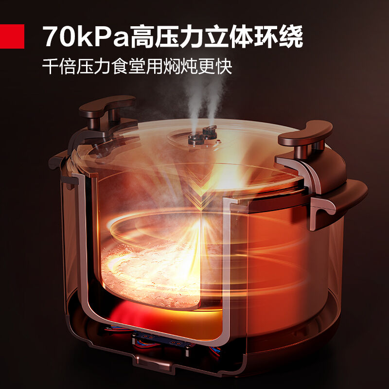 极速德玛仕DEMASHI商用电压力锅B电高压锅大容量45L单位企业食堂