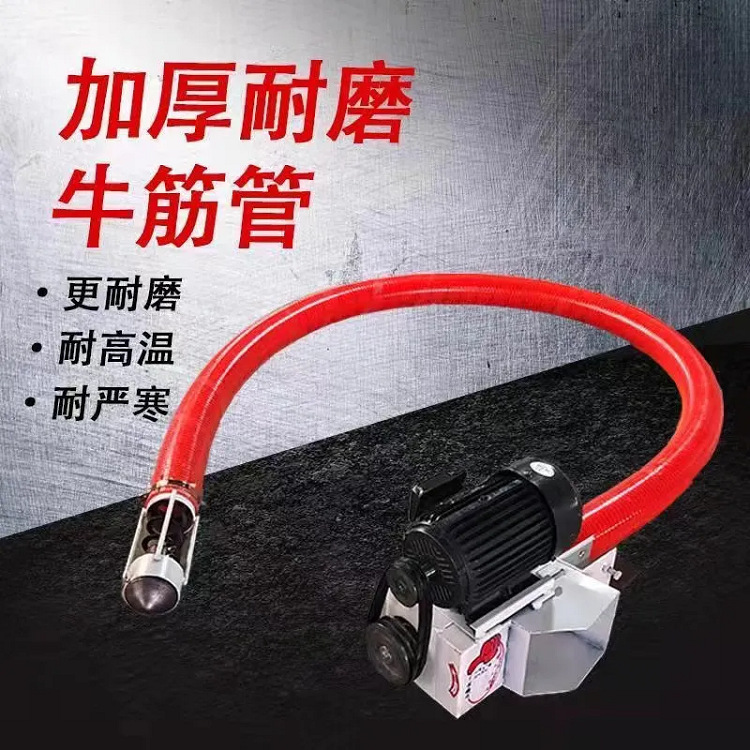 新款农用车载绞龙软管吸谷机 厂家批发小麦稻谷玉米装袋抽谷器