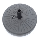 40KG户外遮阳伞圆形底座广告伞固定庭院伞塑料便携式 太阳伞底座