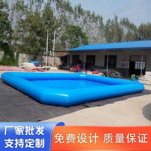 充气水池大型户外充气游泳池 支架水池摆摊儿童钓鱼池水上乐园
