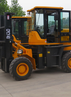 CPCY40越野叉车 应用广泛 液压搬运车 操作简便