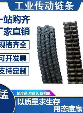 工业链条滚子传动链条链轮4分08B/5分10A/6分12A/1寸16A/单排双排