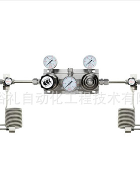 AMFLO MR1200系列半自动切换特气汇流排 半自动切换气体汇流排