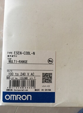 温控表 E5EN-C3BL-N