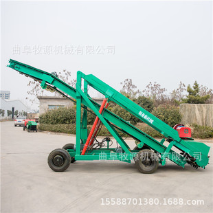 包头市青贮窖高空取草机 自动升降取草机 可移动式青贮取料机厂家