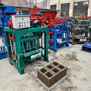 跨境出口专用免烧制砖机 实心砖空心砖压砖机 手工黏土制砖机