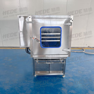 生物化工周转容器清洗机 高压喷淋刷桶机 油桶刷桶机