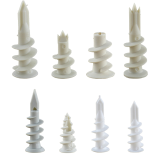 速发石膏板专用膨胀螺丝大全塑窗帘相框双层石膏板固胀神器 料膨