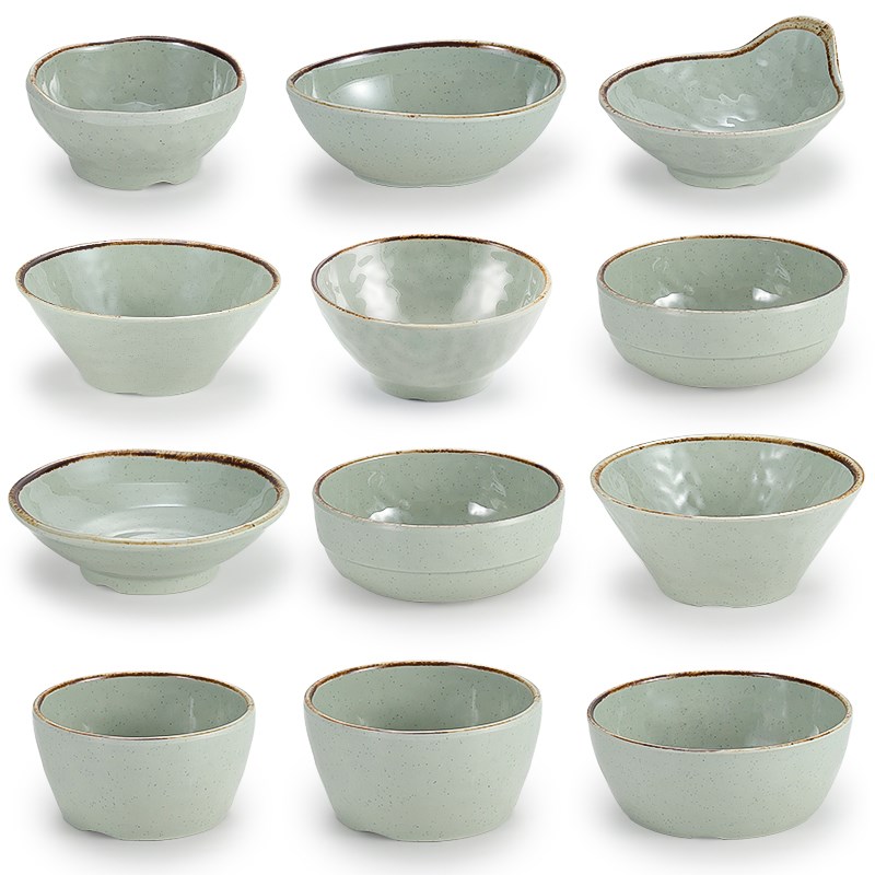 速发密胺碗仿瓷小碗厅碗汤碗糖水碗酒店调具餐饭粥碗塑料碗餐料碗