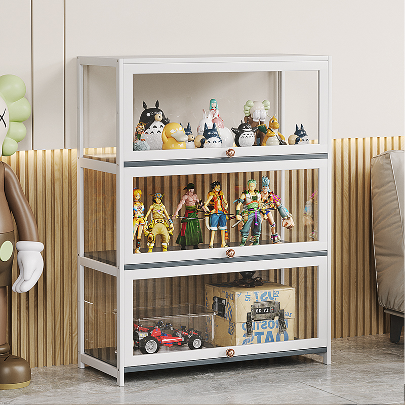 速发展玩柜家用客厅积木模型亚克力透明示纳展柜收具置物架子