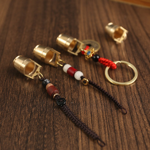 速发唐铜一艺纯腾铜桶金扣挂件男士车挂饰一统江山发财小水桶