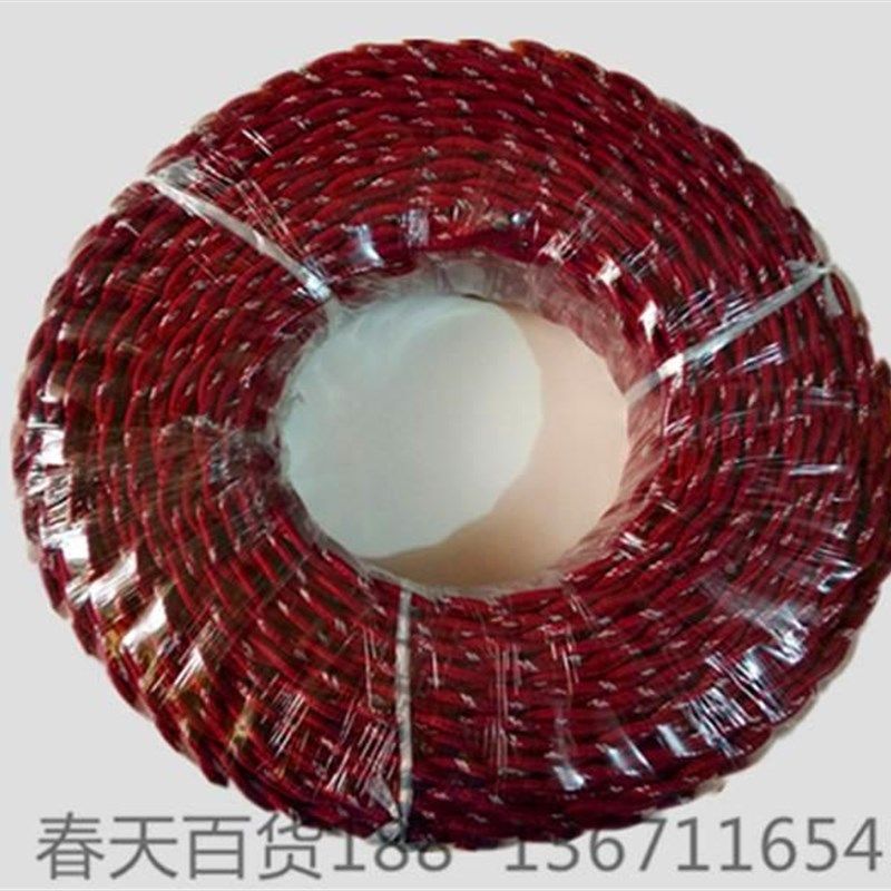 现货速发j组剧用老布 花电线 麻花线式 布花线紫花 线 灯头线绞双,电子/电工,护套线,淘宝优惠券,粉丝福利购,淘宝优惠卷