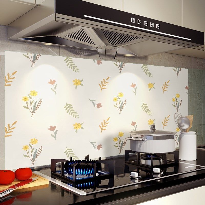 厨房防油贴纸防水灶台防烟污渍耐高温墙壁装饰遮丑壁纸瓷砖墙贴画,家居饰品,软装墙贴,淘宝优惠券,粉丝福利购,淘宝优惠卷