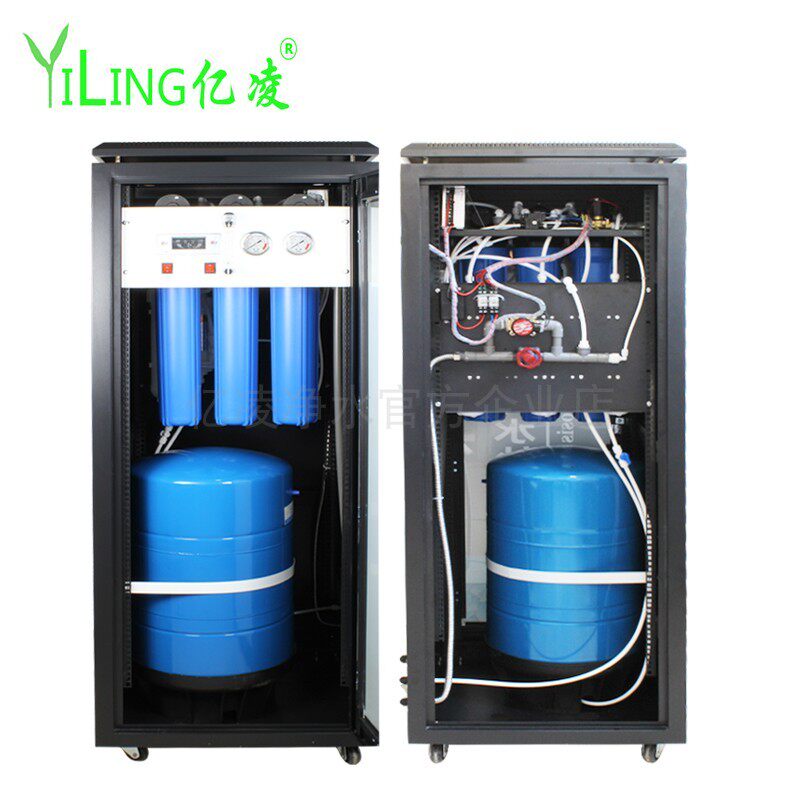 黑金刚商用净水器高柜立式大型800g0.25 0.5吨反渗透工业纯水设备