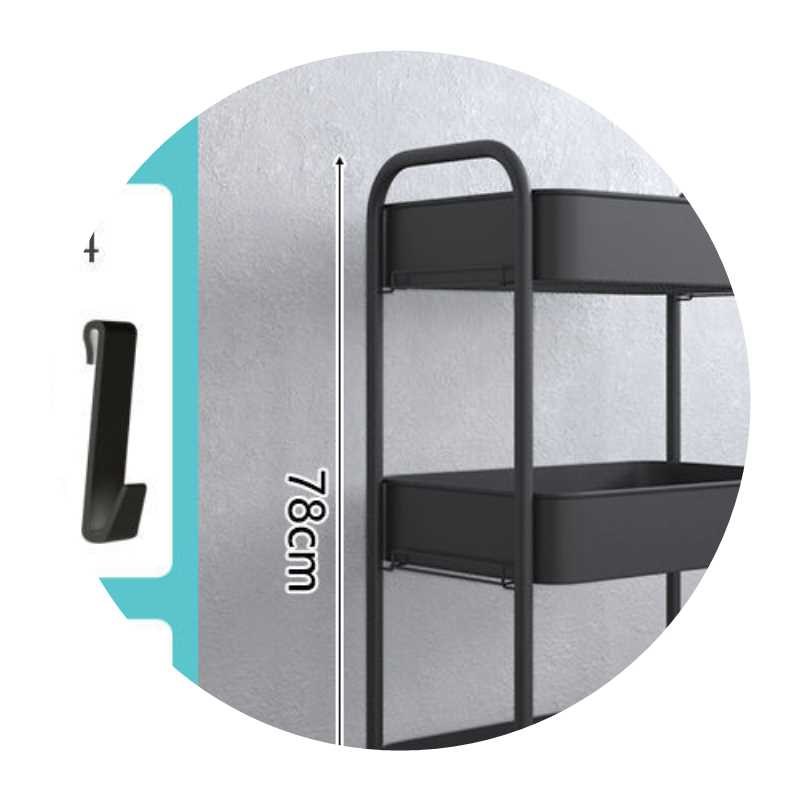 美容美发小推车美容院专用置x物架火罐小气泡仪器多功能三层工具