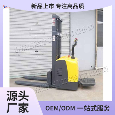 站驾式全电动搬运车 2吨码头运输托盘堆高车 装卸货电动堆垛车