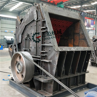 新型砂石生产线设备 大口径进料打砂机 欧版150型反击式破碎机