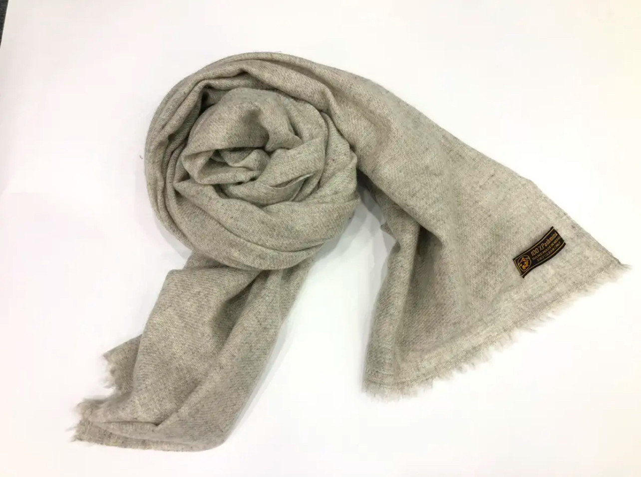 克什米尔100%纯山羊绒Pashmina披肩男女70×200cm手工秋冬围巾